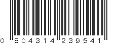 UPC 804314239541