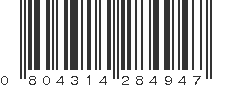 UPC 804314284947