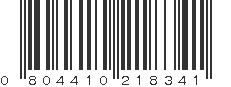 UPC 804410218341