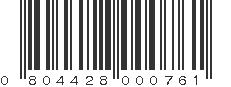 UPC 804428000761