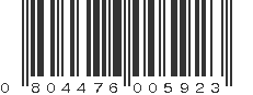 UPC 804476005923