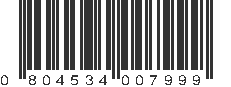 UPC 804534007999