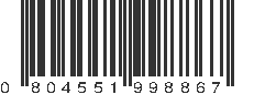 UPC 804551998867