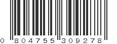 UPC 804755309278