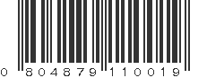 UPC 804879110019