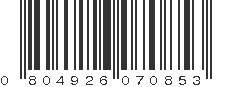 UPC 804926070853