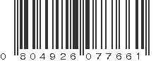 UPC 804926077661