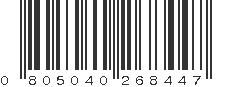 UPC 805040268447