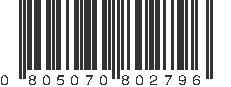 UPC 805070802796