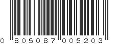 UPC 805087005203