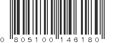 UPC 805100146180