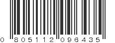 UPC 805112096435