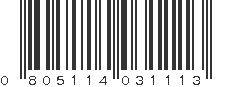 UPC 805114031113