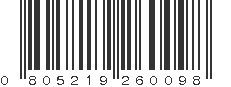 UPC 805219260098