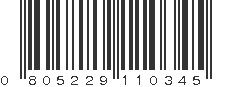 UPC 805229110345