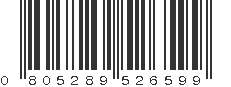 UPC 805289526599
