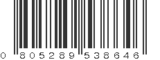 UPC 805289538646