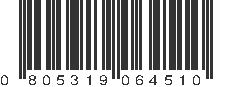 UPC 805319064510