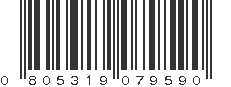 UPC 805319079590