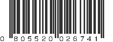 UPC 805520026741