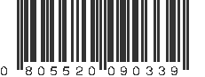 UPC 805520090339