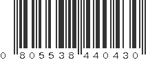 UPC 805538440430