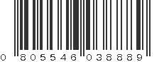 UPC 805546038889