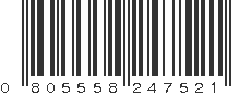 UPC 805558247521