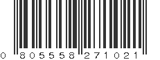 UPC 805558271021