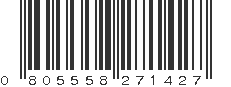 UPC 805558271427