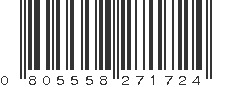 UPC 805558271724