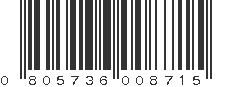 UPC 805736008715