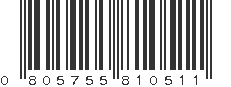 UPC 805755810511