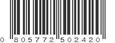 UPC 805772502420