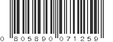 UPC 805890071259