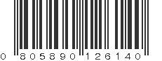 UPC 805890126140