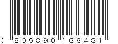 UPC 805890166481