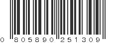 UPC 805890251309