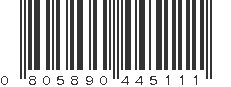 UPC 805890445111