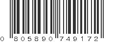 UPC 805890749172