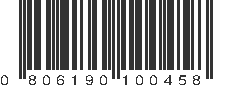 UPC 806190100458