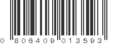 UPC 806409013593