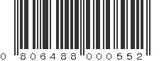 UPC 806488000552