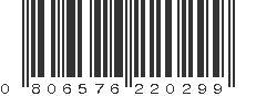 UPC 806576220299