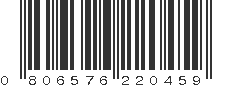 UPC 806576220459
