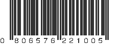 UPC 806576221005