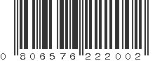 UPC 806576222002