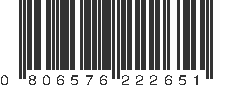 UPC 806576222651