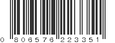 UPC 806576223351