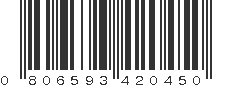 UPC 806593420450